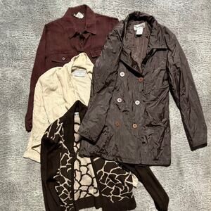 Womens Neutral Vintage Outerwear Bundle of 4